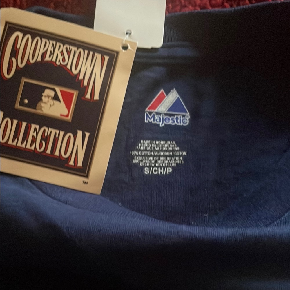 Majestic Cooperstown Collection Deep Blue Tee